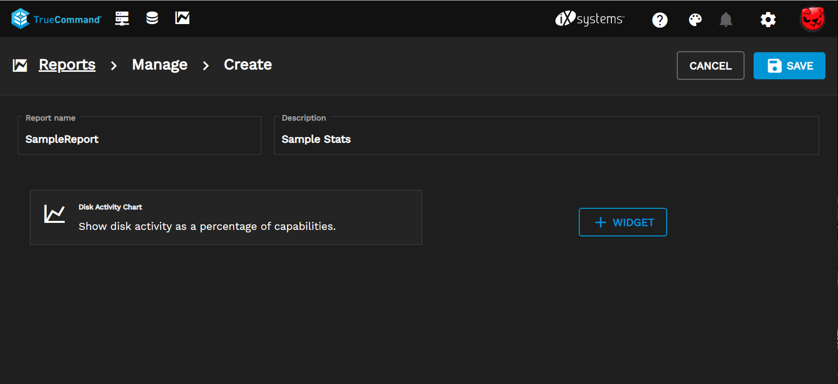 Reports Create Report Save ReportsCreateReportSave