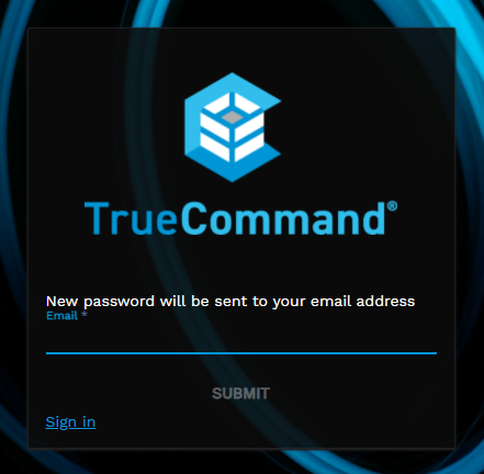 TrueCommand Send Reset Password Email TrueCommandSendResetPasswordEmail