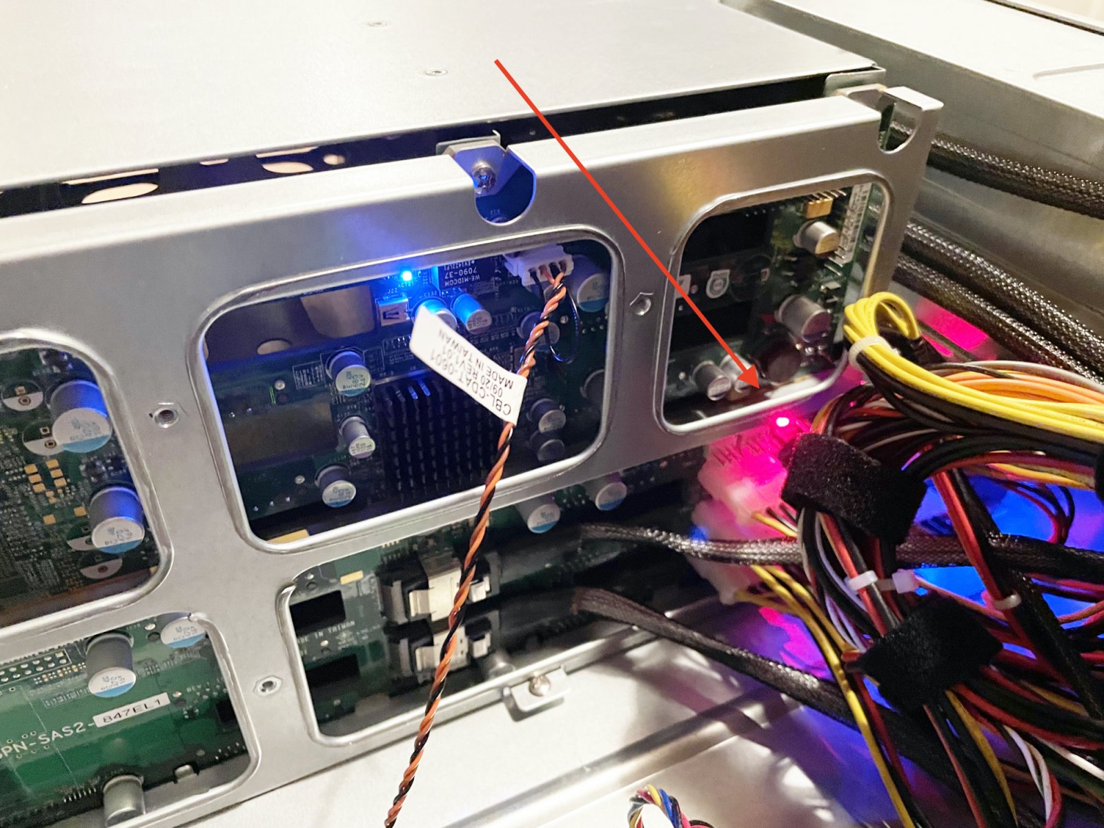Scheda Di Alimentazione Supermicro JBOD JBPWR2 - Usata Ma Come Nuova