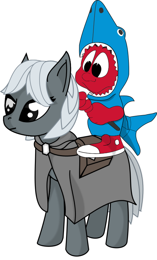 Chuck riding pony.png