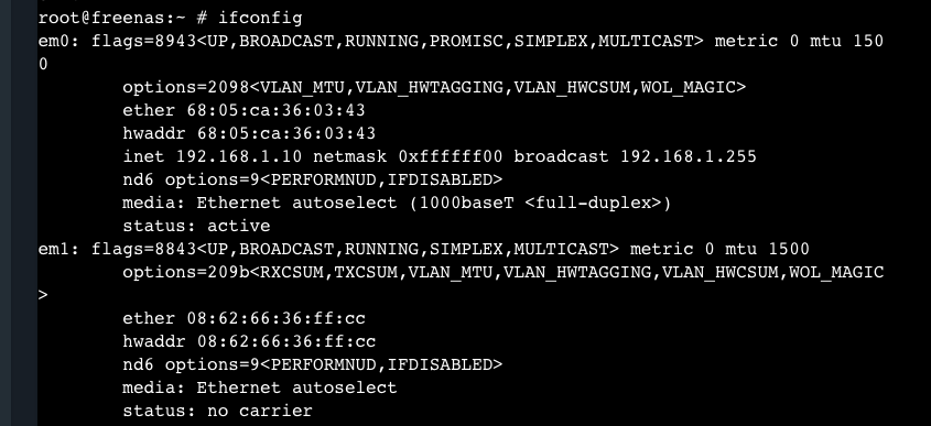 Ifconfig Freenas Root.png