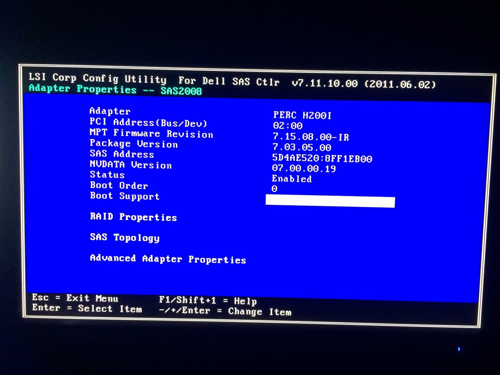 LSI CONFIG UTILITY.JPG