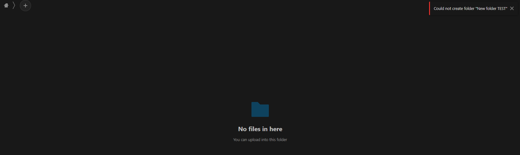 nextcloud cannot create folder 2.png