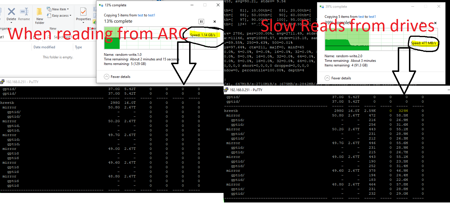 read speeds with arc and without arc.png