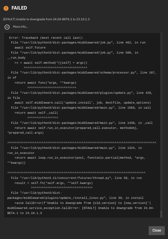 error