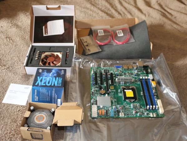 Truenas server parts in opened boxes 600.jpg