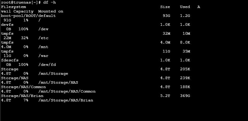 TrueNas Shell Screen Capture 3.JPG