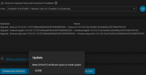 0 - 3 Error EFAUKLT insufficient space to install update.png