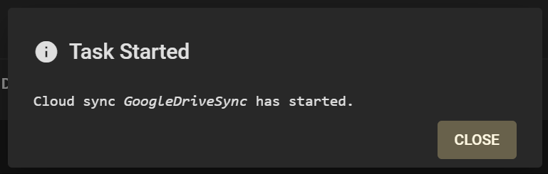 CloudSyncTaskStarted