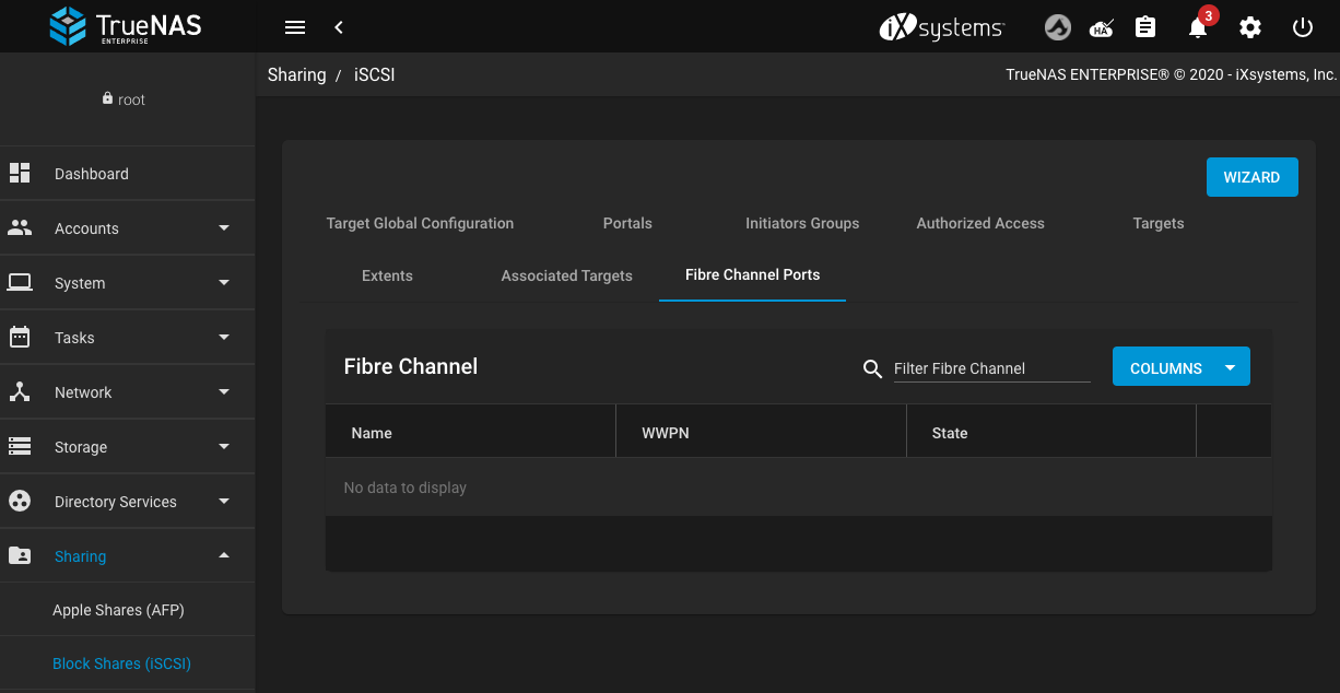 Sharing ISCSI Fibre Channel Ports