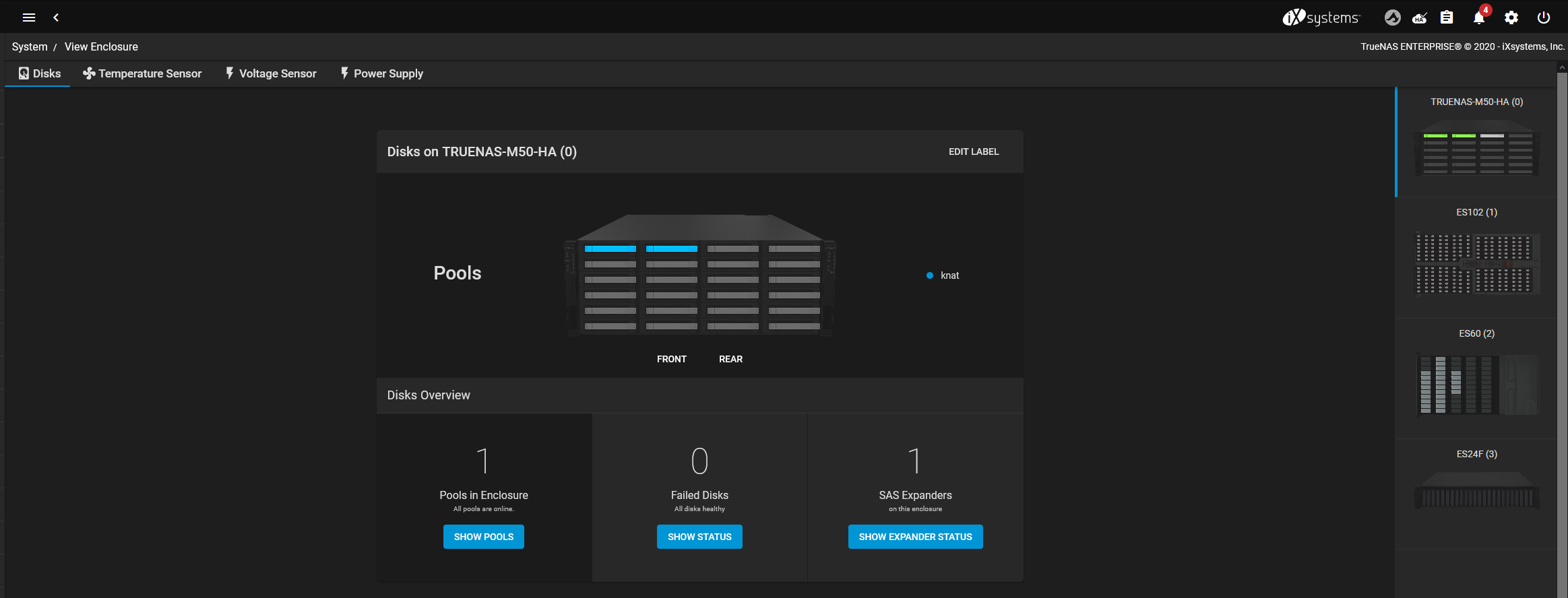 System View Enclosure M50