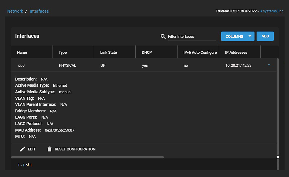 NetworkInterfaceDescription