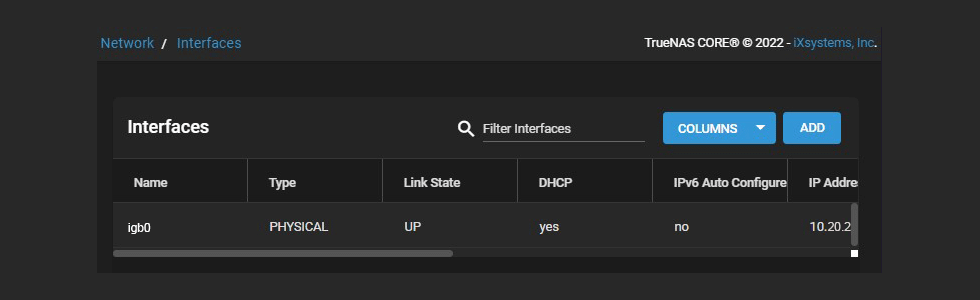 NetworkInterfaces