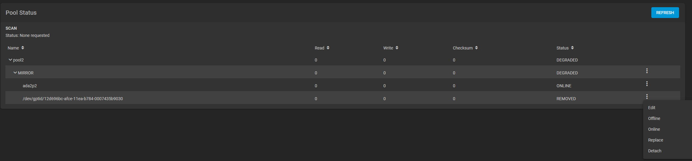 Disk Options