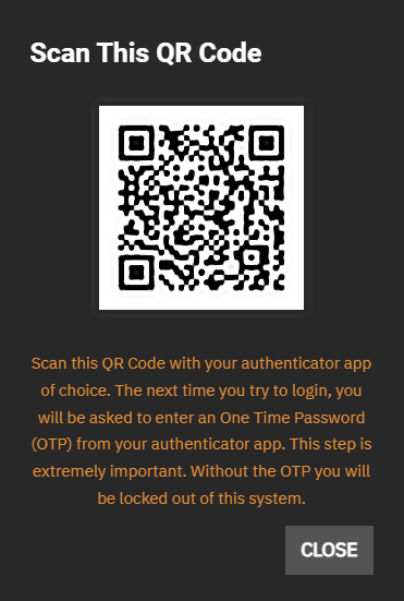 2FA QR Code