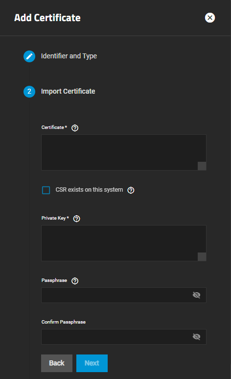 AAddCertificateImportCertificateOptions