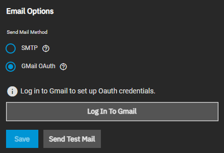 Gmail OAuth Login