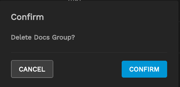 Groups Delete
