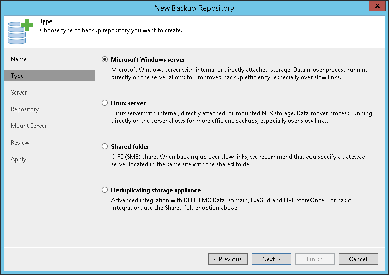 VeeamBackupRepository