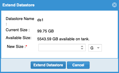 DatastoreExtend