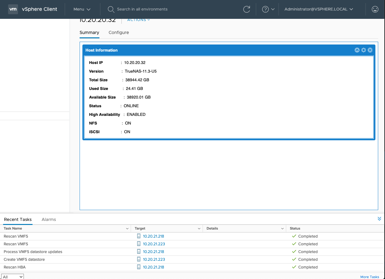 HostSummary