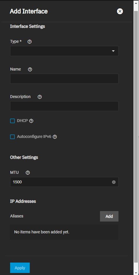 AddInterfaceLinkAggregationTypes