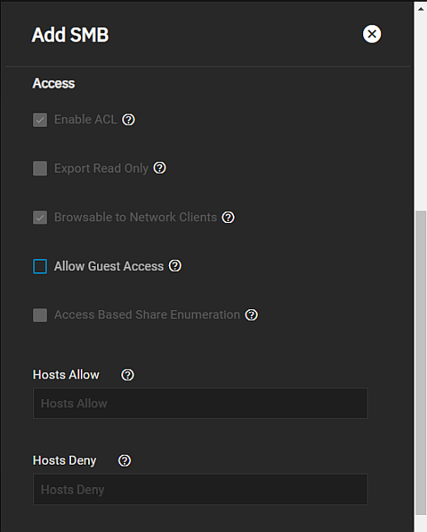 AddSMBAdvancedAccessSettings