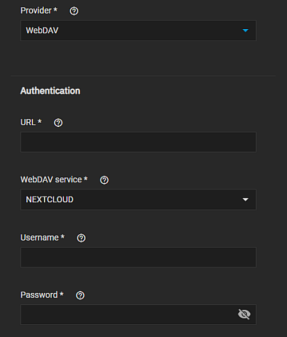 CloudCredentialWebDAVAuthentication