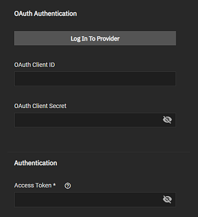 CloudCredentialsOAuthAccessTokeAuthentication