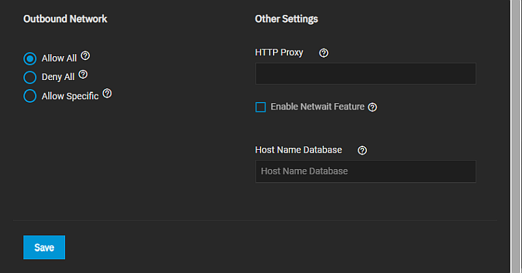 GlobalConfigOutboundSettings