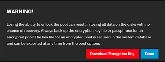 Download Pool Encryption Key