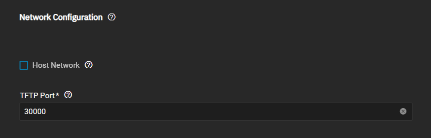 Install tftpd-hpa Host Network