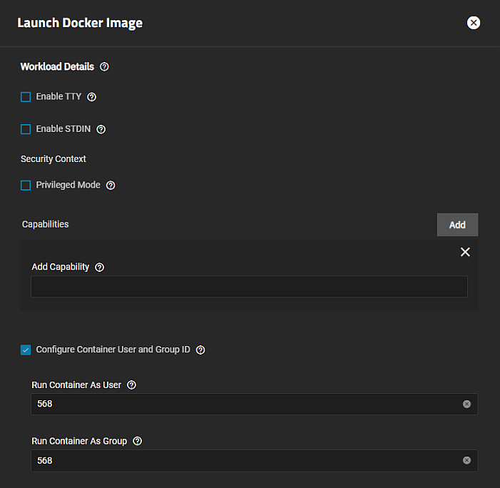 LaunchDockerImageAddWorkloadDetails