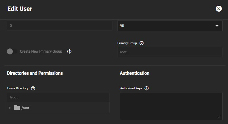 SSHEditUserAuthenticationSettings