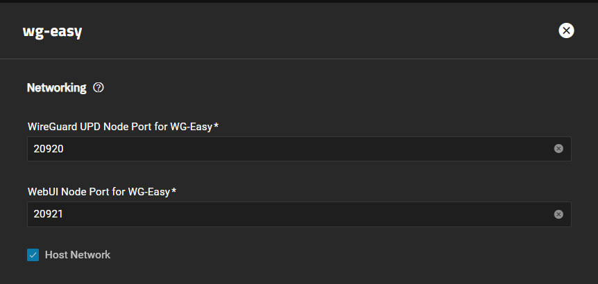WG-Easy Networking