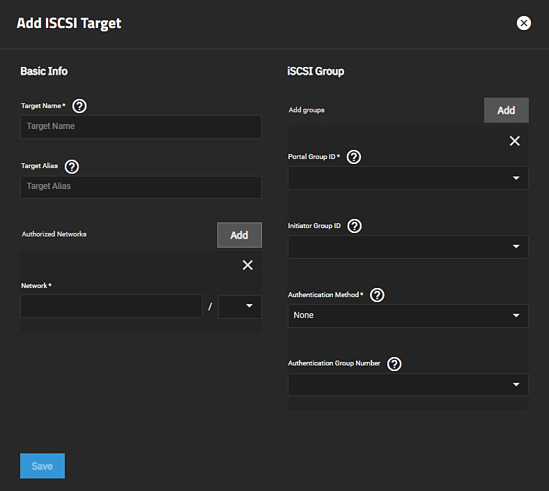 iSCSIManualAddTargets