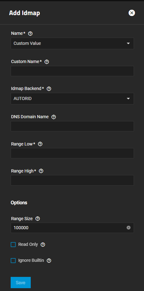 AddIdmapBackendAUTORIDSettings