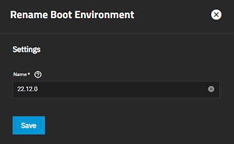 RenameBootEnvironmentSCALE