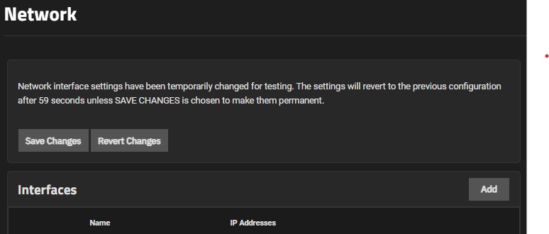 Save Changes