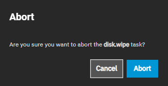 Abort Job