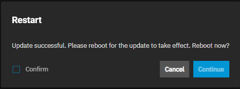 Restart the System