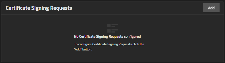 CertificateSigningRequestWidgetNoCSR