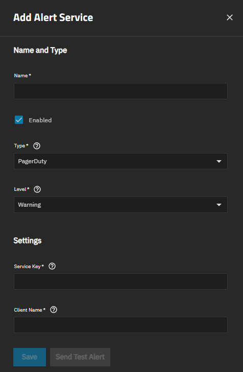 AddAlertServicePagerDutyScreen
