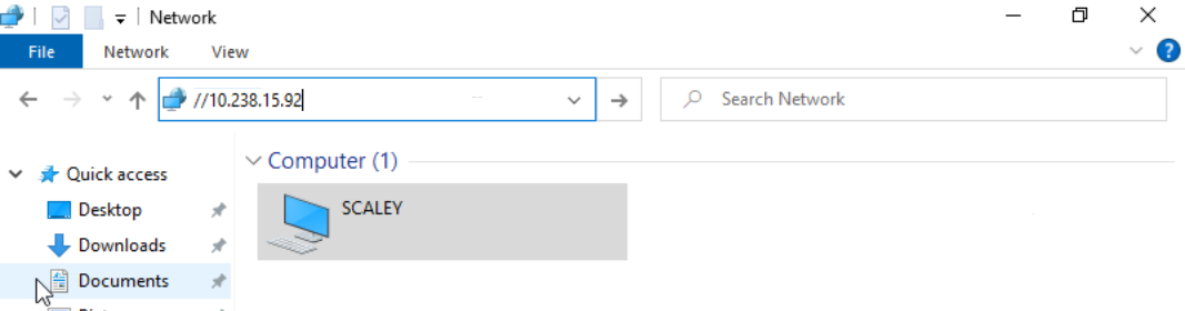 Enter SMB Share Path Enter SMB Share Path