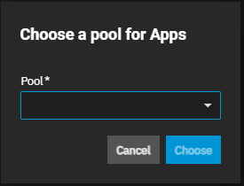 Apps Choose a Pool for Apps Apps Choose a Pool for Apps