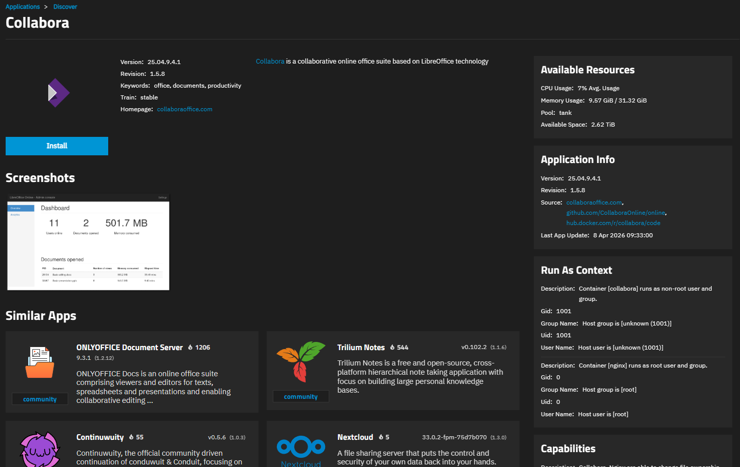 Application Information Screen Example Application Information Screen Example