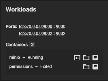 Installed Apps Containers Widget Installed Apps Containers Widget