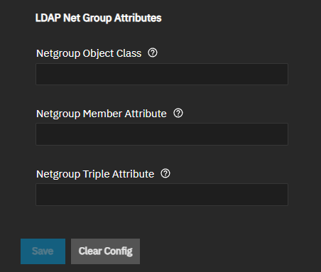 LDAP Net Group Attributes LDAP Net Group Attributes