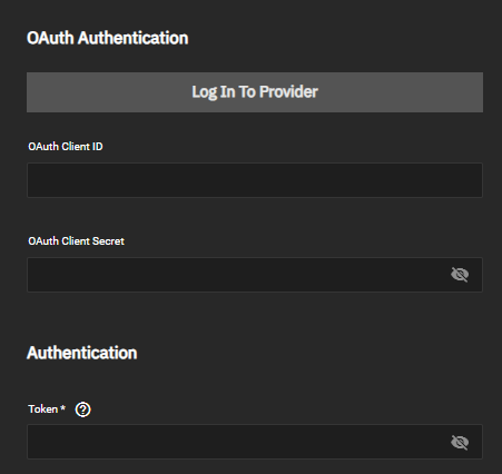 OAuth and Access Token Authentications OAuth and Access Token Authentications