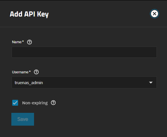 Add API Key Add API Key